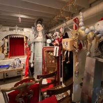 Pablo Cano y su mundo de maravillas en plena Sagüesera