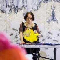 Known as godmother of Miami’s arts scene, Mira Lehr is on fire