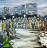 Surfside resident and Design District gallery owner takes Champlain anniversary to heart