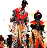 Stilt walkers elevate this year’s DanceAfrica Miami festival