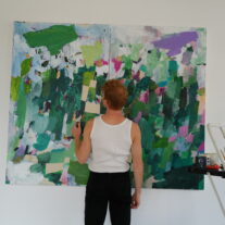 Dancer Alexander Peters Pivots to Paint in Miami Beach Exhibition