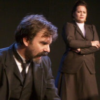 Cuban play ‘Hierro’ gets simultaneous translation at Miami-Dade County Auditorium