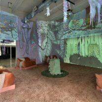 At Locust Projects, Jen Clay explores mental health with video game artistry
