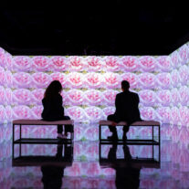 At Artechouse, computer code becomes poetry