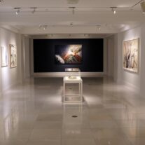 Baruj Salinas, un notable exponente de la abstracción lírica cuyas formas y colores transmiten afectos y calidez