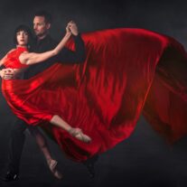 Celebrando el estreno mundial en Florida de una carta de amor para el tango