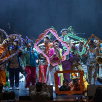 Jirafas y zarigüeyas en la undécima edición del festival infantil ZunZún de FUNDarte