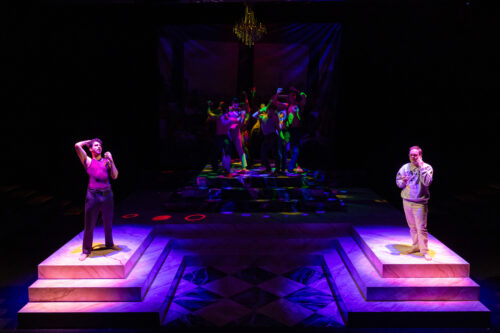 "The Inheritance, Part 1" at Zoetic Stage with Anthony Michael Martinez, Alex Weisman and the ensemble. 