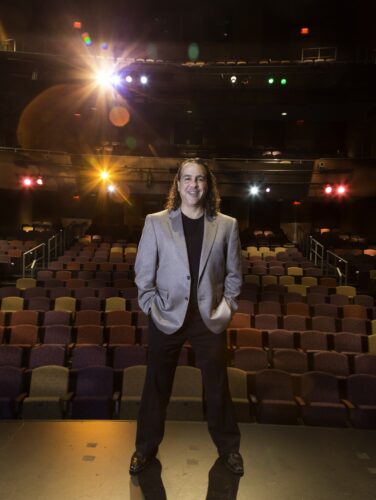 Managing Director Eric Fliss of the Dennis C. Moss Moss Center. (Photo by Joshua Prezant, courtesy of the Dennis C. Moss Cultural Center)