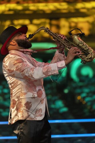 Three-times Grammy-nominated musician, educator, and bandleader Melton Mustafa Jr. has taken the mantle of director of his late father’ Melton Mustafa Jazz Festival, celebrating this year its 29th edition. Photo credit Jerome Louden