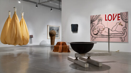 The “Miami School” section focuses on works from artists that made their careers in South Florida, such as Cano, Robert Chambers, and Purvis Young. (Photo by Zachary Balber)
