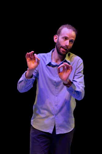 David Rosenberg, who stars in Zoetic Stage's one-man production of "Moses" wrote "Wicked Child," which Zoetic Stage presented in 2024. (Photo by Morgan Sophia Photography)